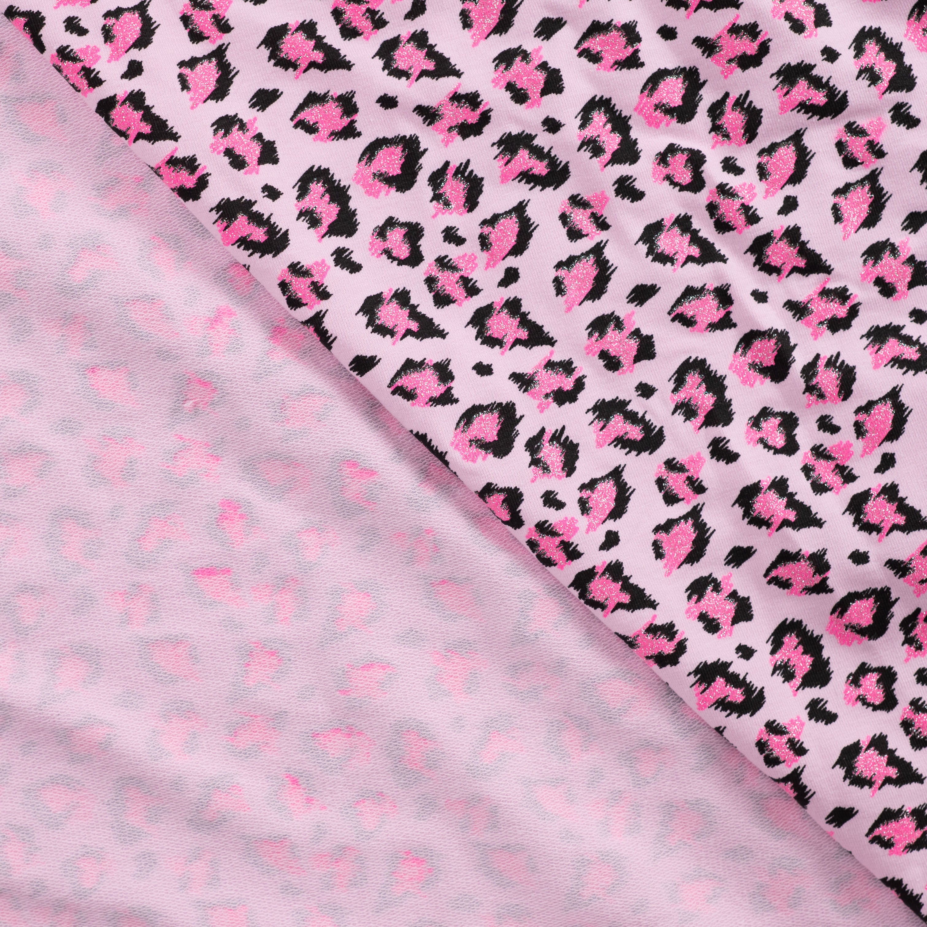 French Terry Glitter " Leopard Gold" (Kopie)