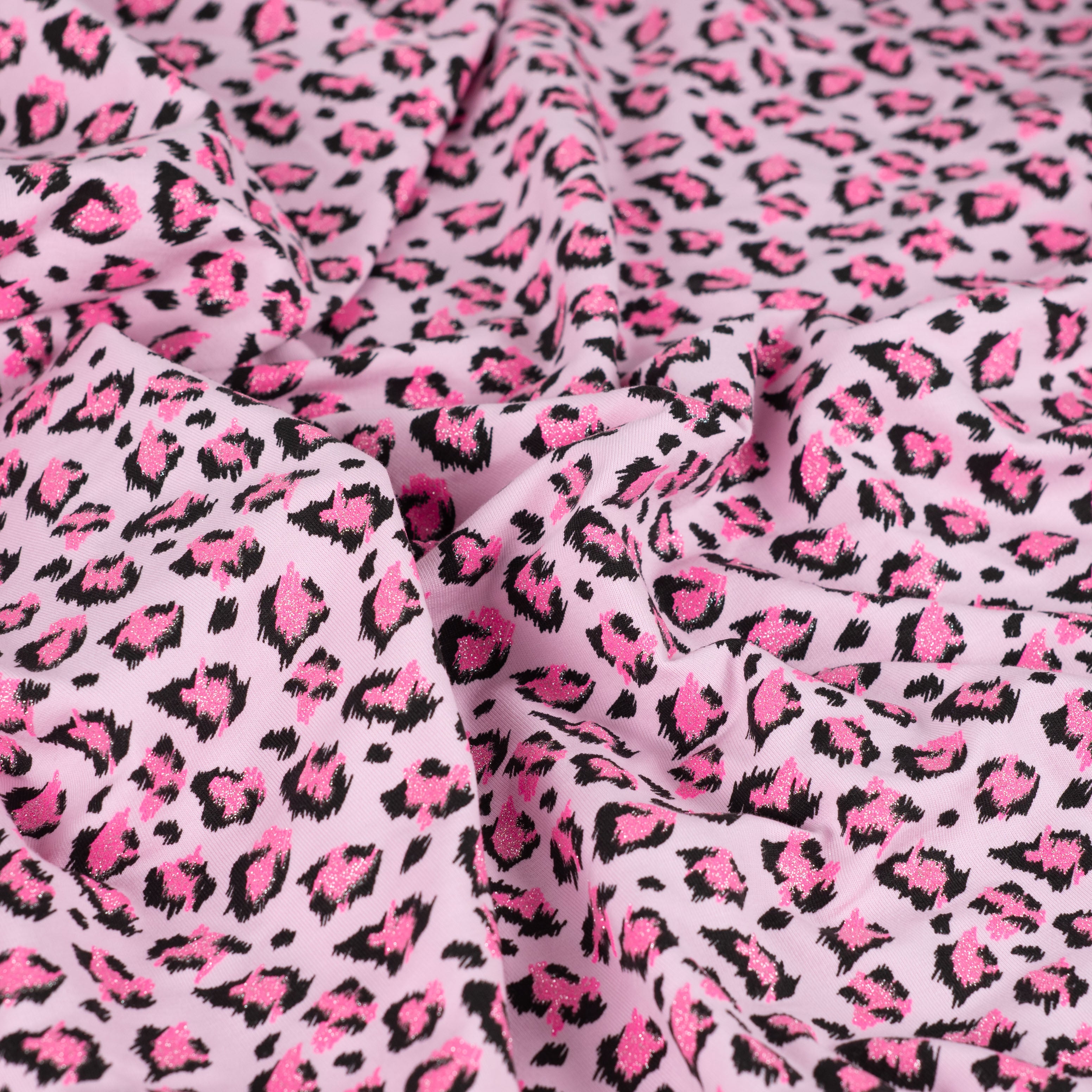 French Terry Glitter " Leopard Gold" (Kopie)