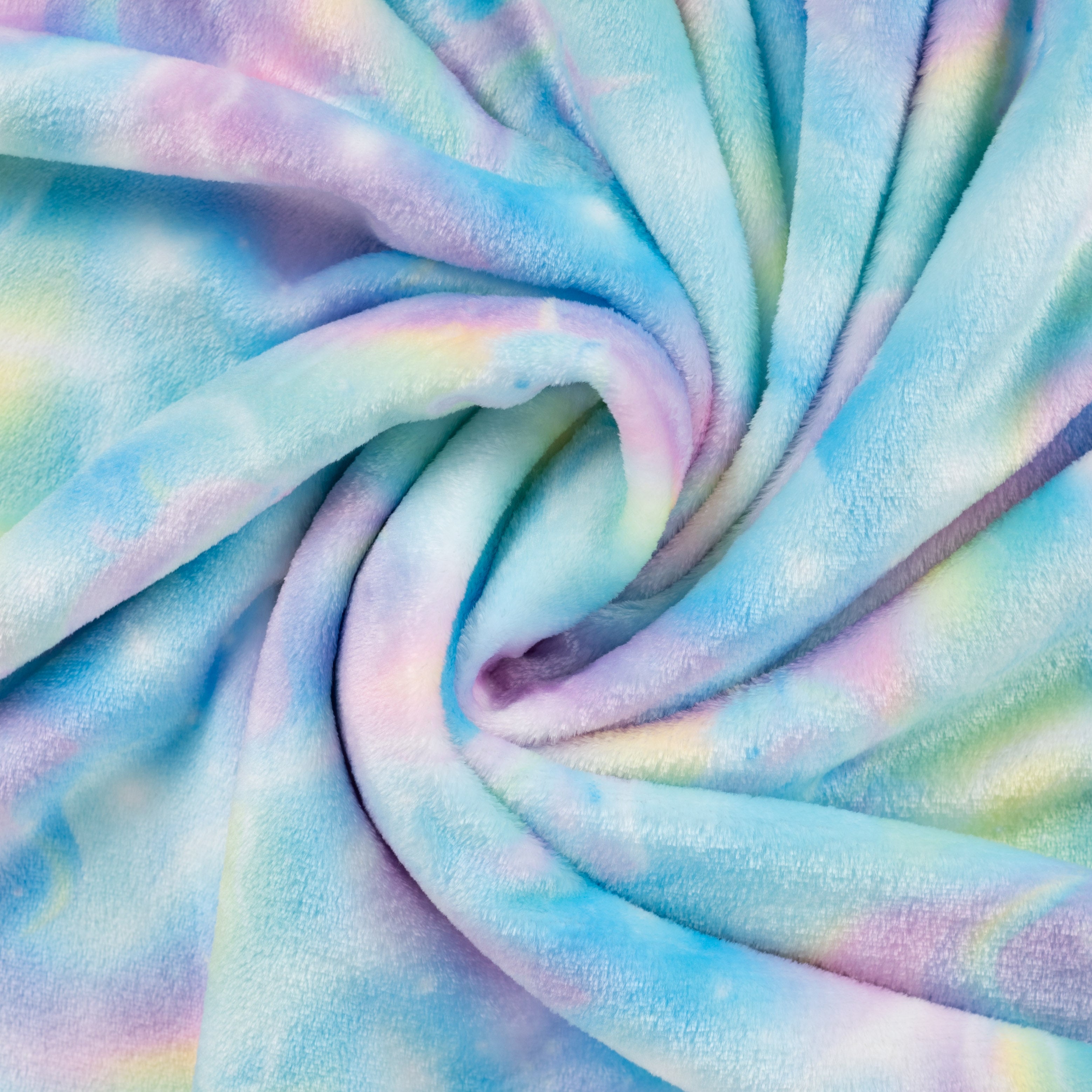 Fleece "Einhorn Multi"