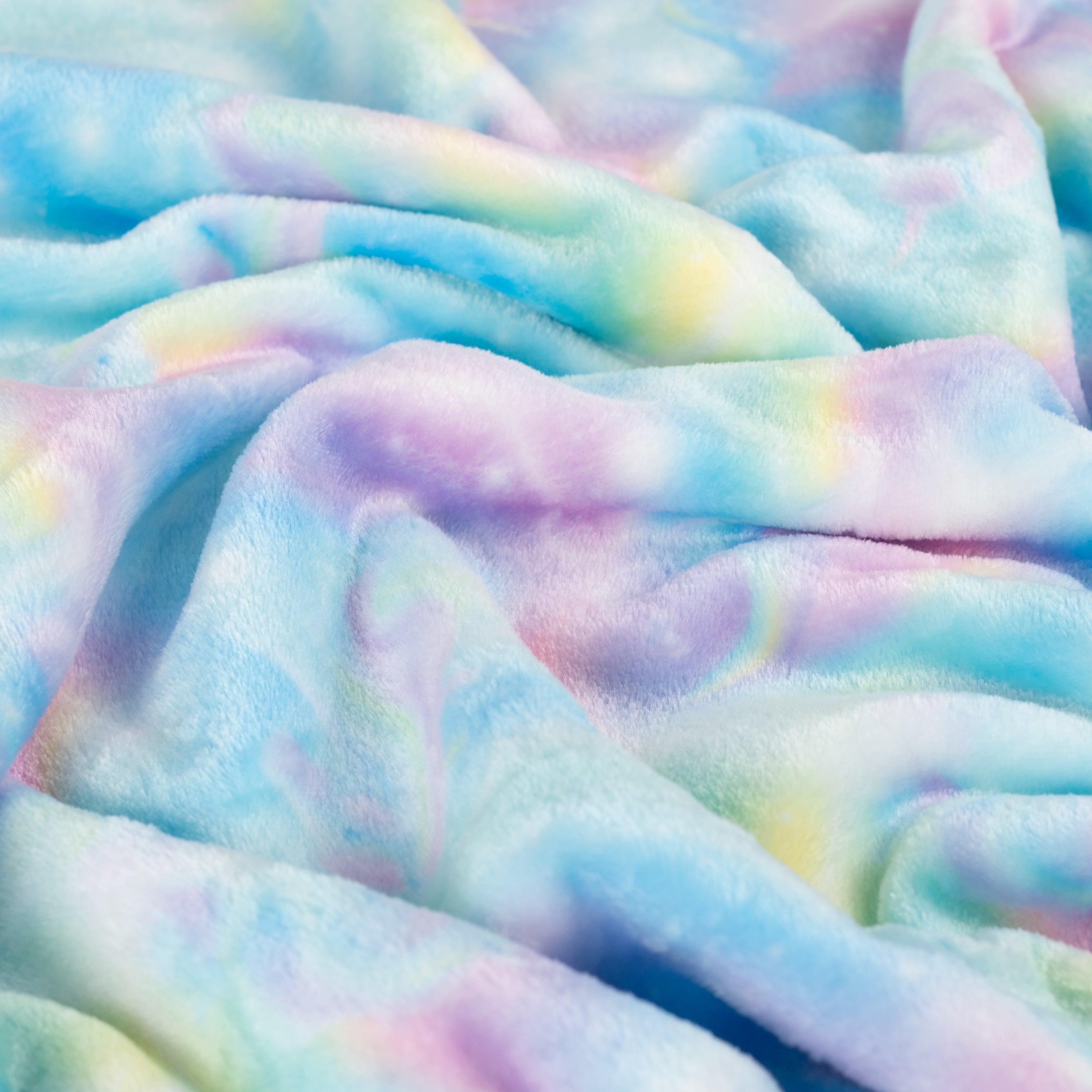Fleece "Einhorn Multi"