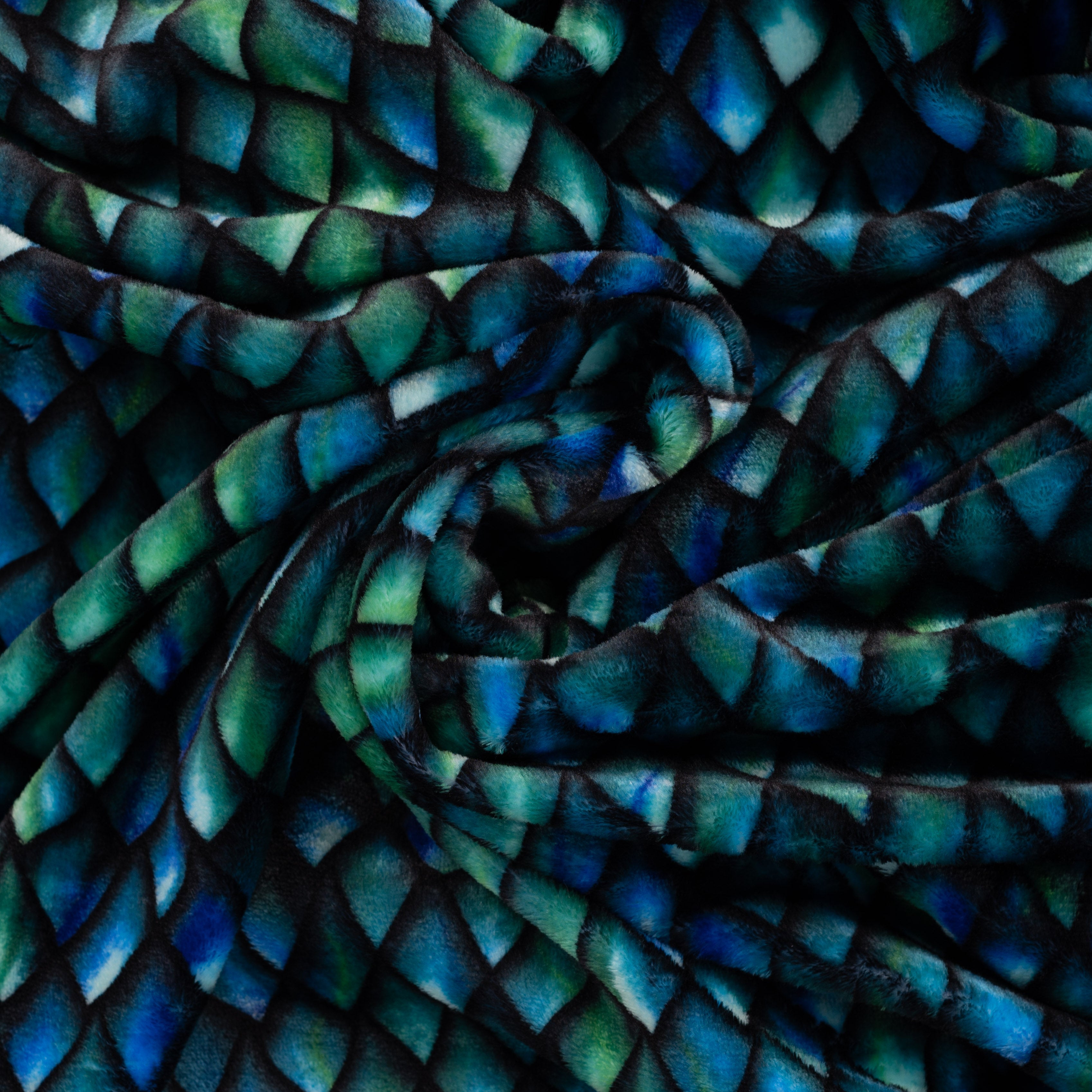 Fleece "Drachenschuppen"