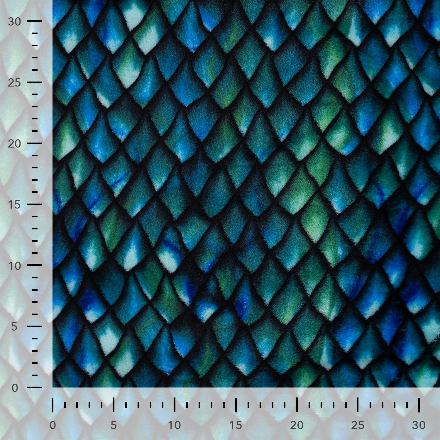 Fleece "Drachenschuppen"