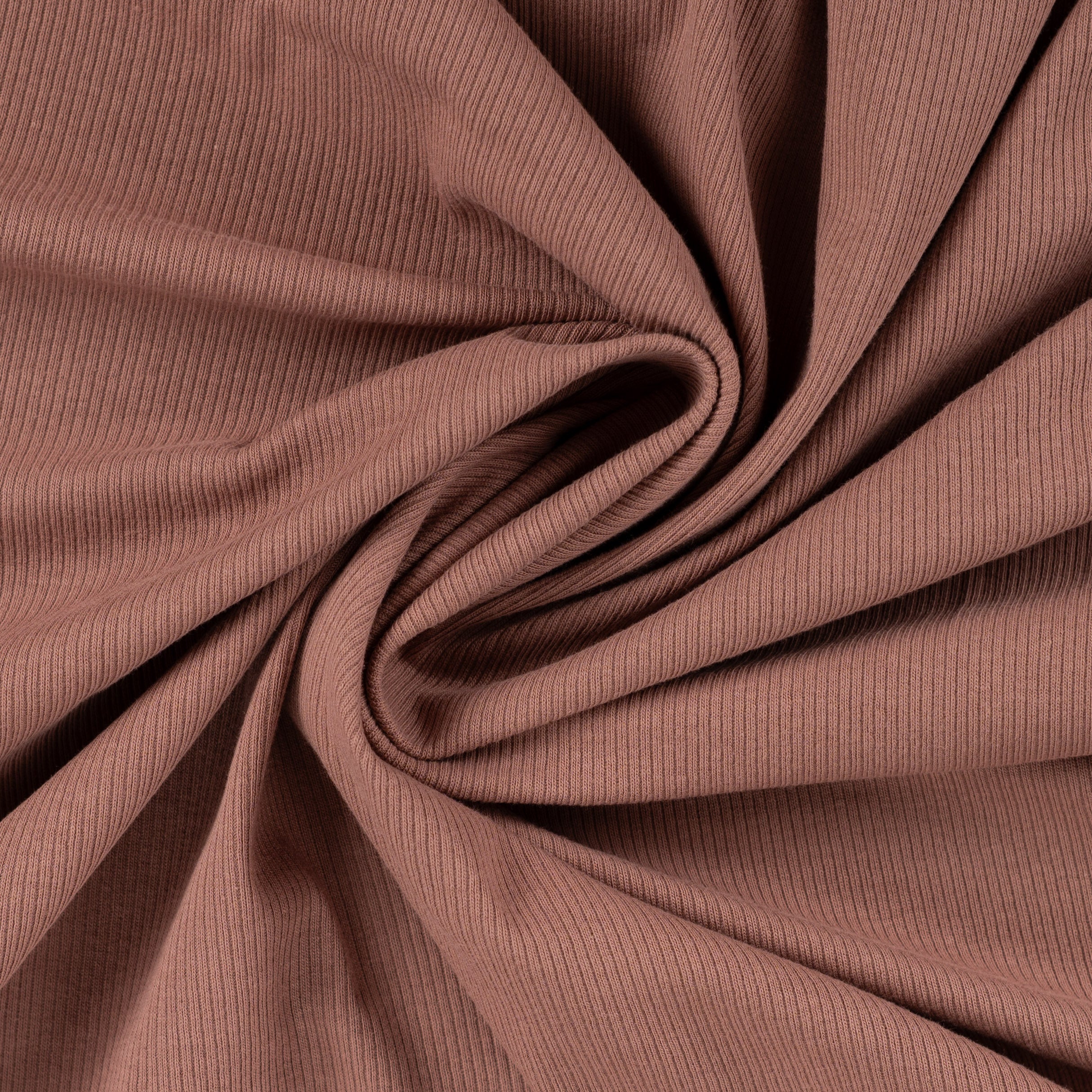 Uni Rib Jersey "cognac"