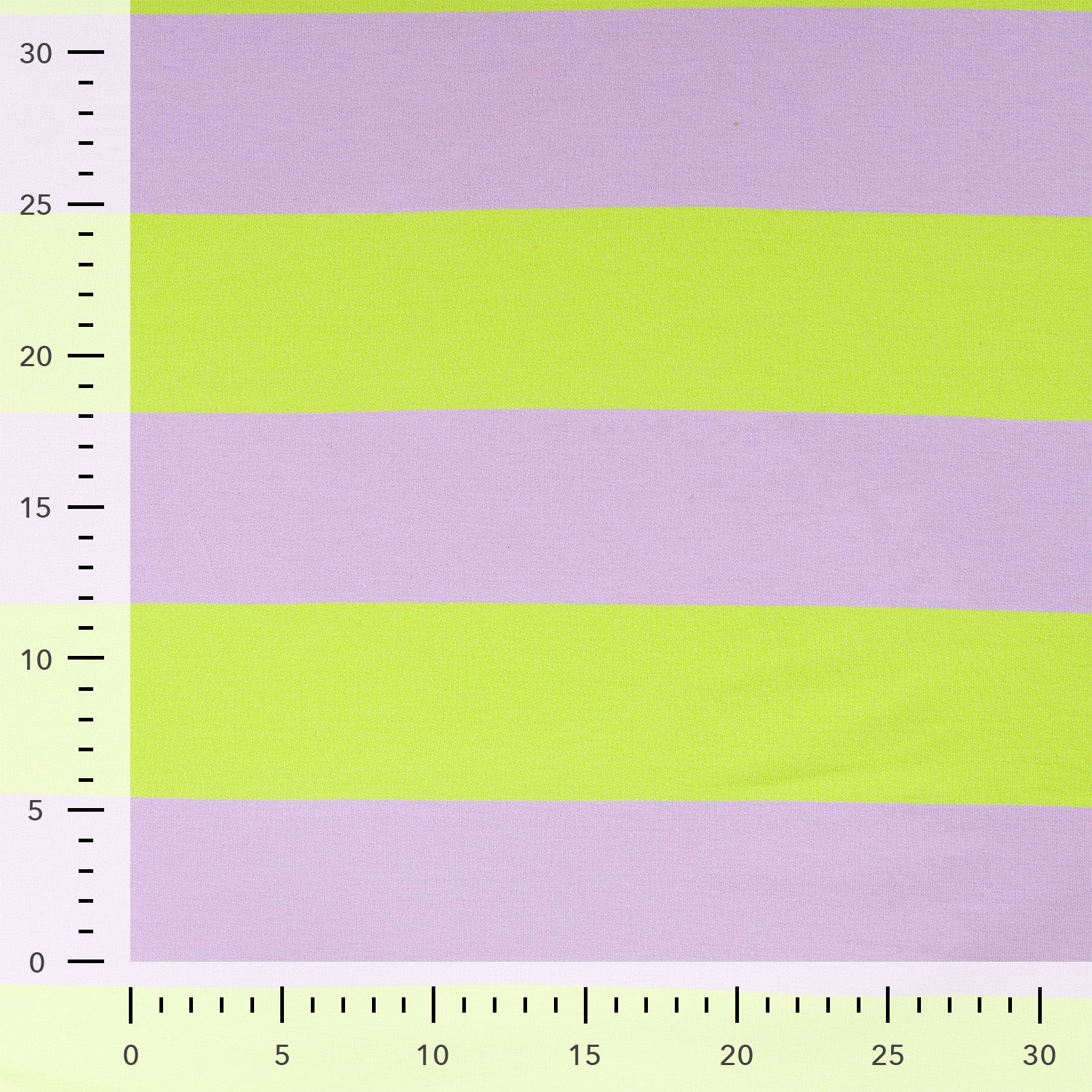 French Terry "Stripe Lavendel/Lime"