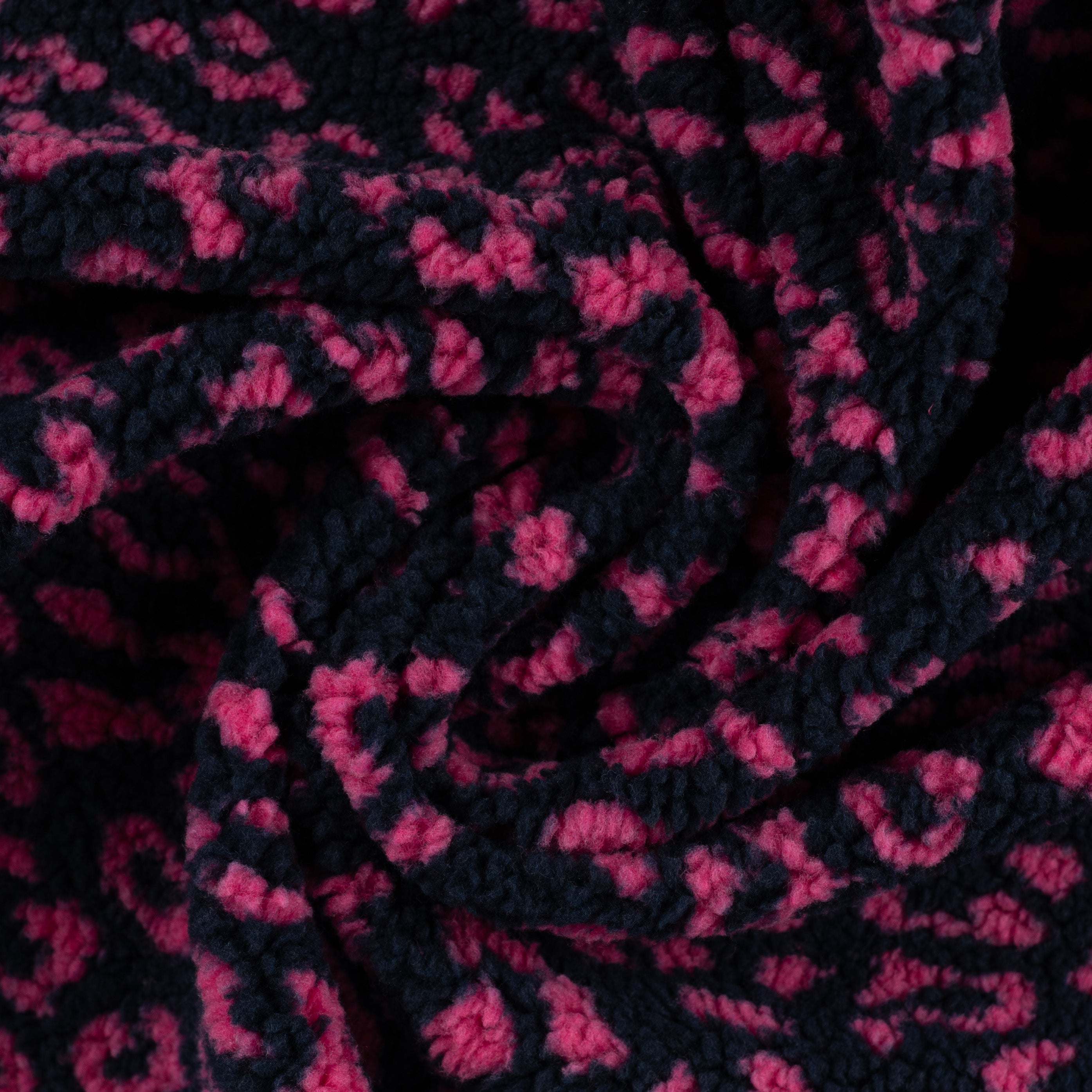 Teddy Jacquard "Leo pink"
