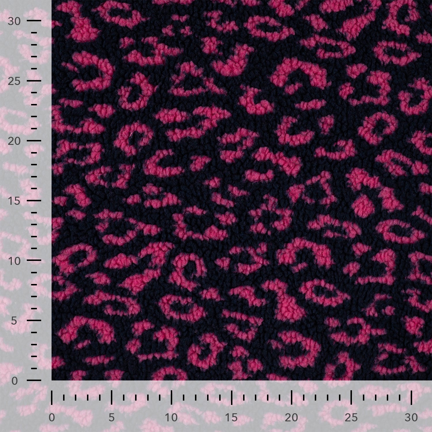 Teddy Jacquard "Leo pink"