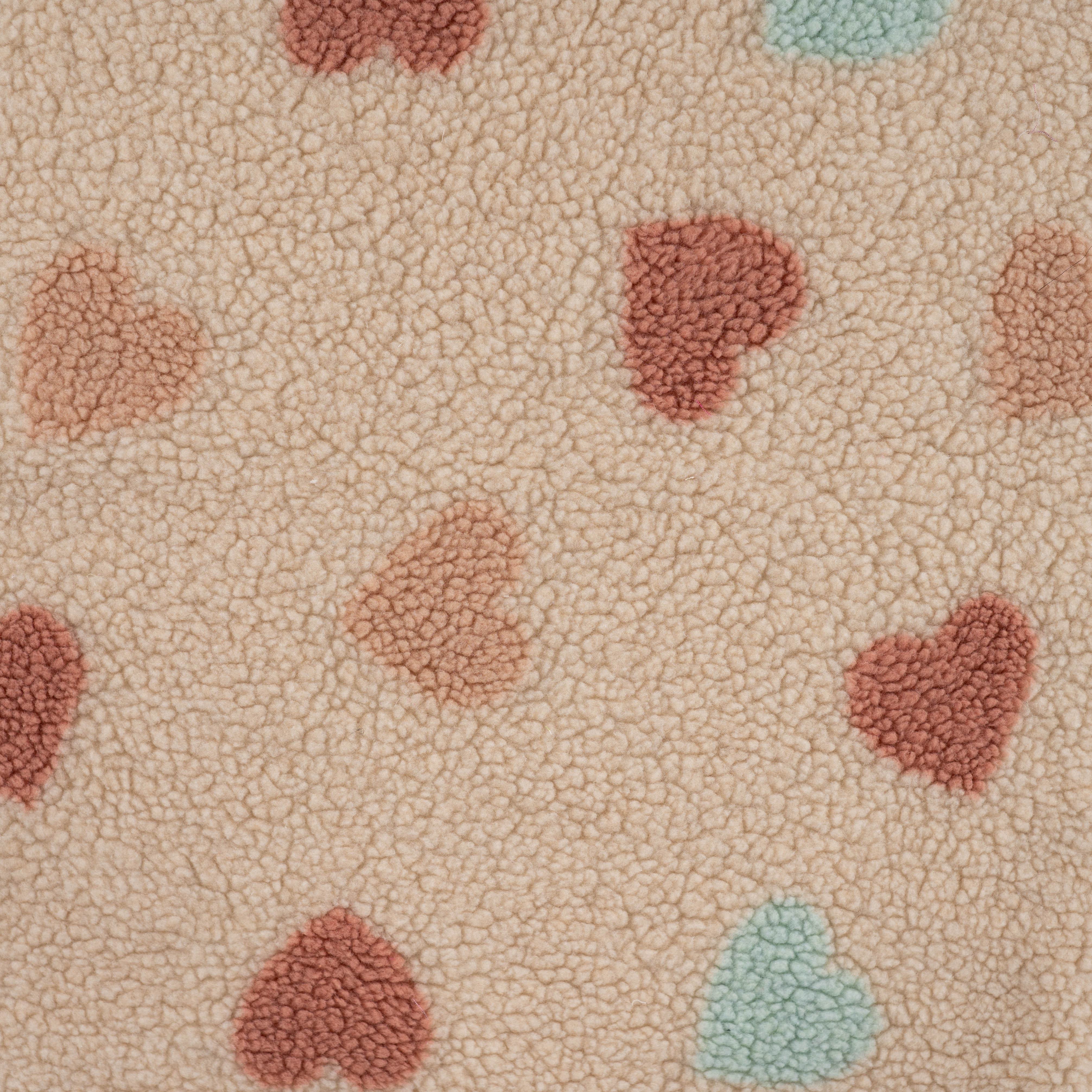 Teddy Jacquard "Herzen Nude"
