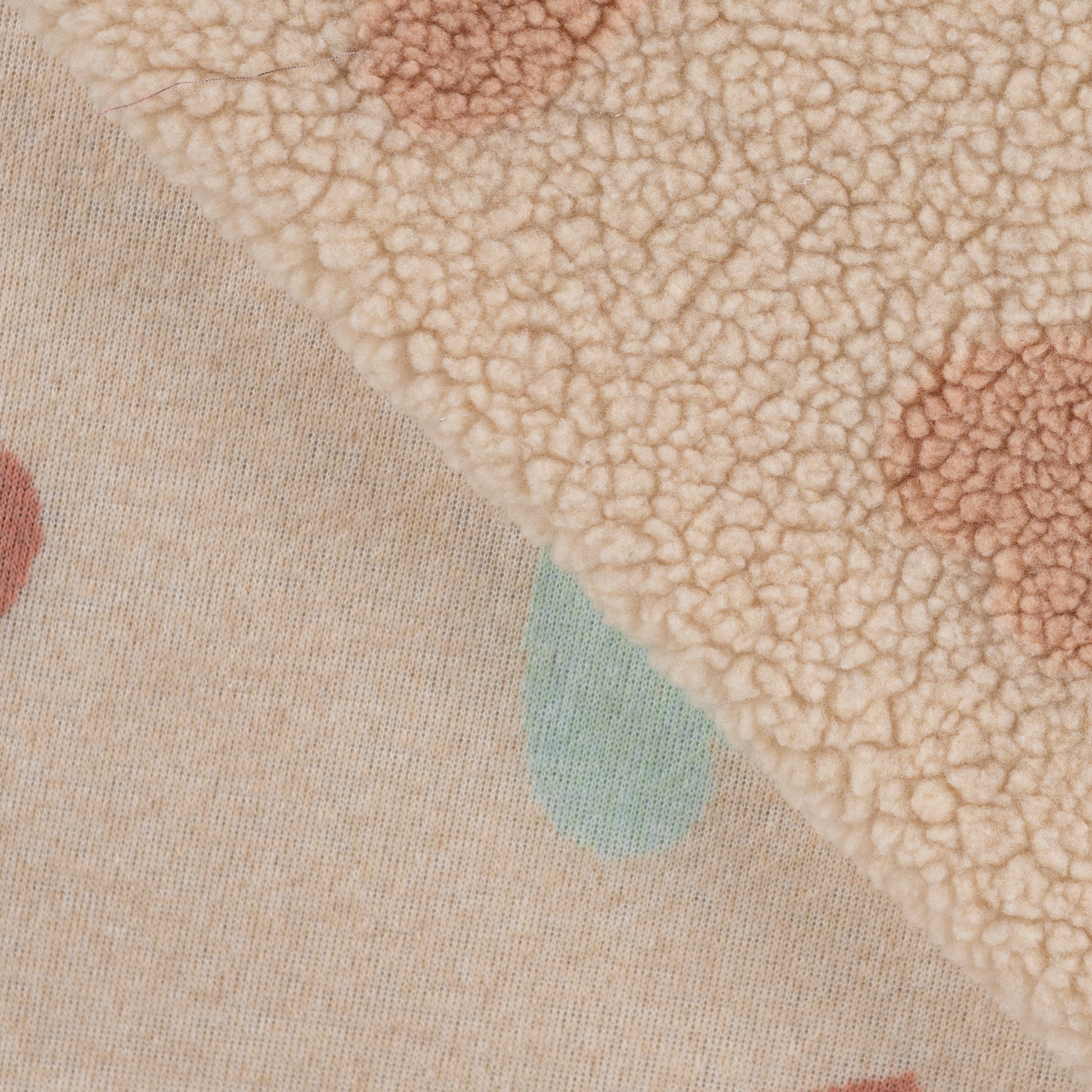 Teddy Jacquard "Herzen Nude"