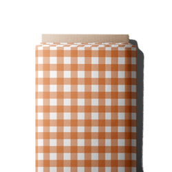 Meterware Karo Orange