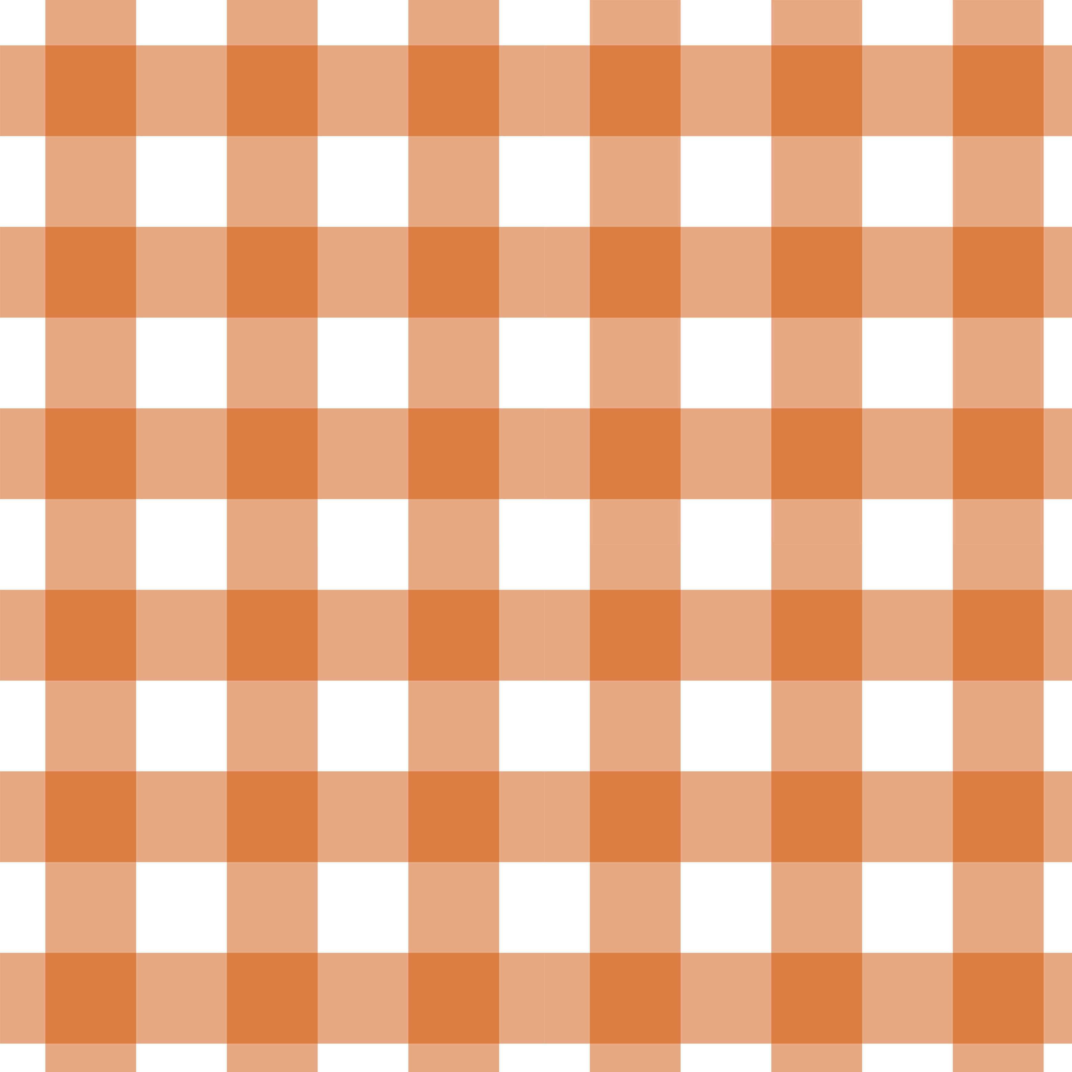 Meterware Karo Orange