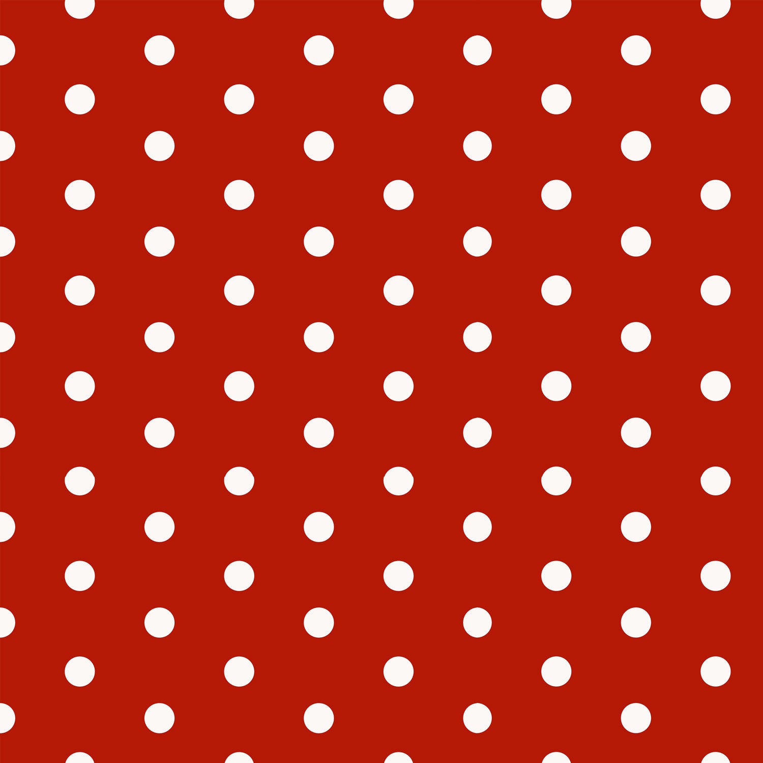 Kinderstoff Meterware weiße Punkte auf rot von Katzengold Design 