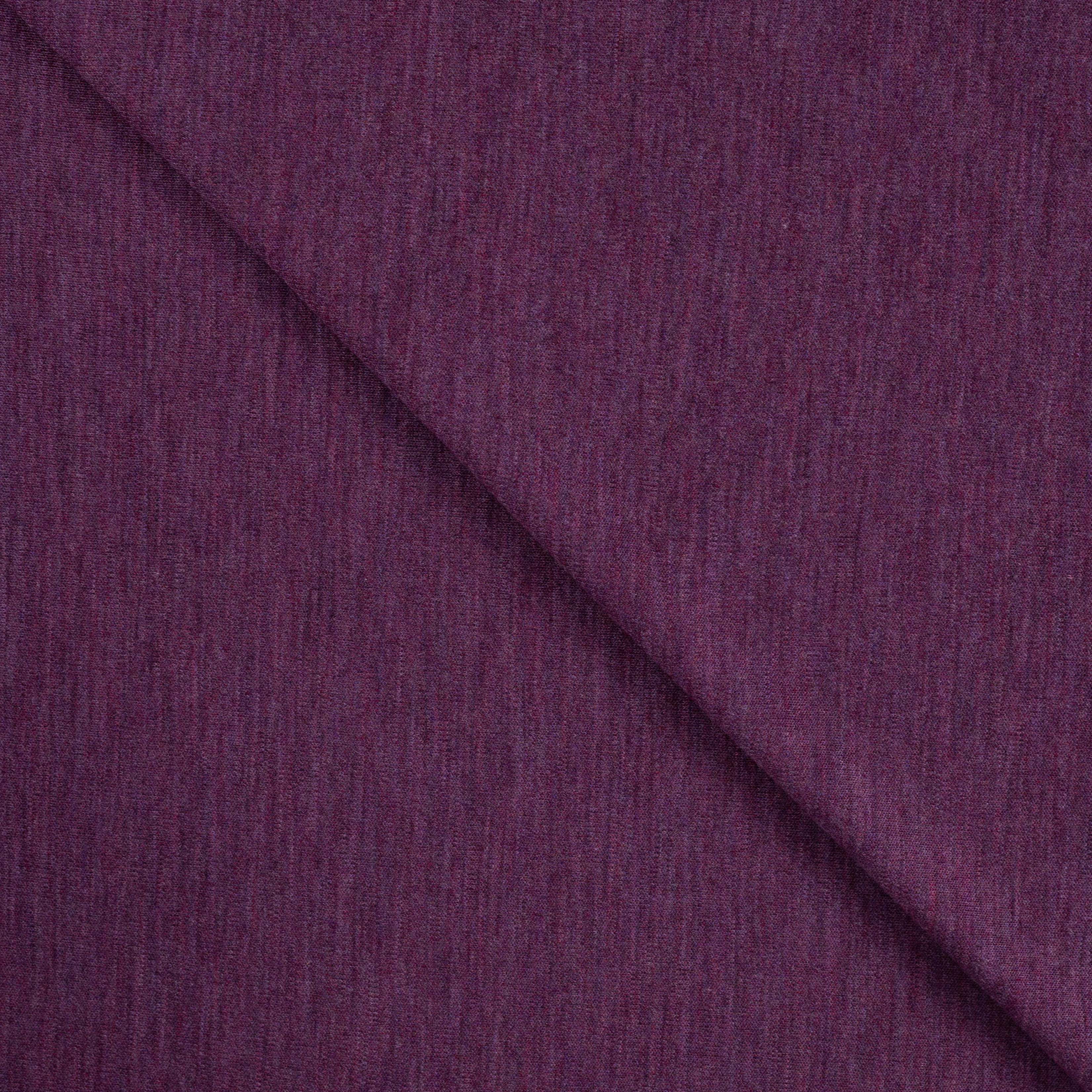 Merino Wolljersey “Cyclam meliert”
