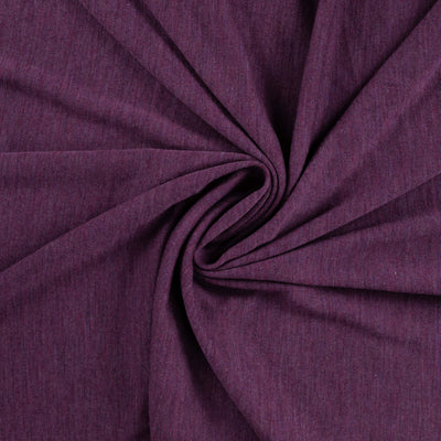 Merino Wolljersey “Cyclam meliert”