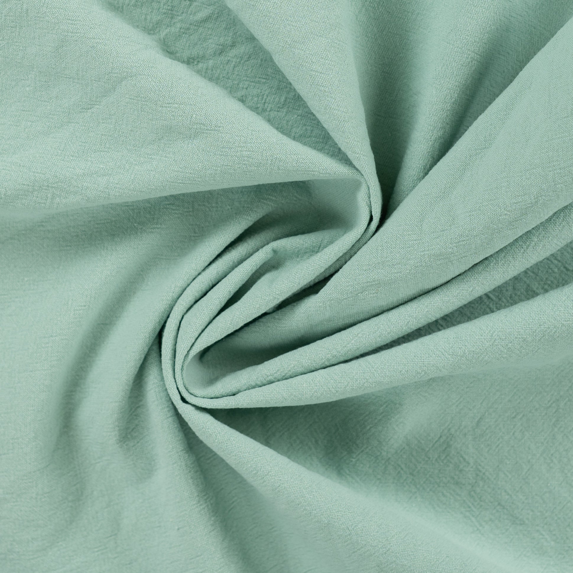Sand Washed Baumwolle "Foam Green"