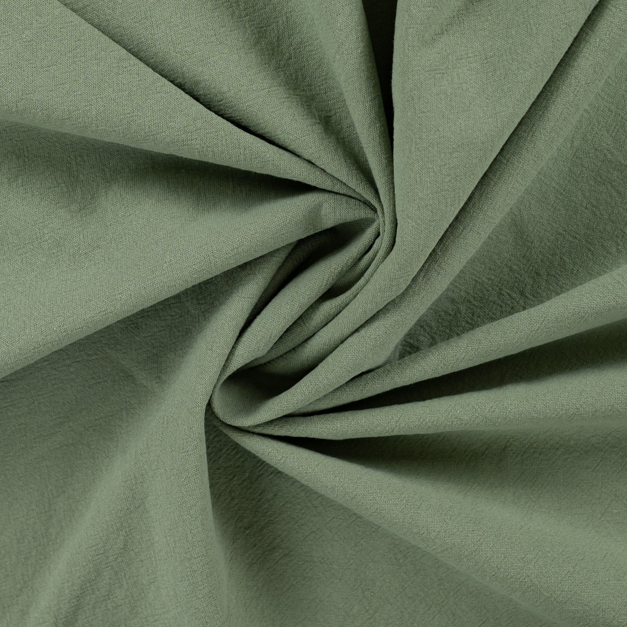 Sand Washed Baumwolle "Khaki"