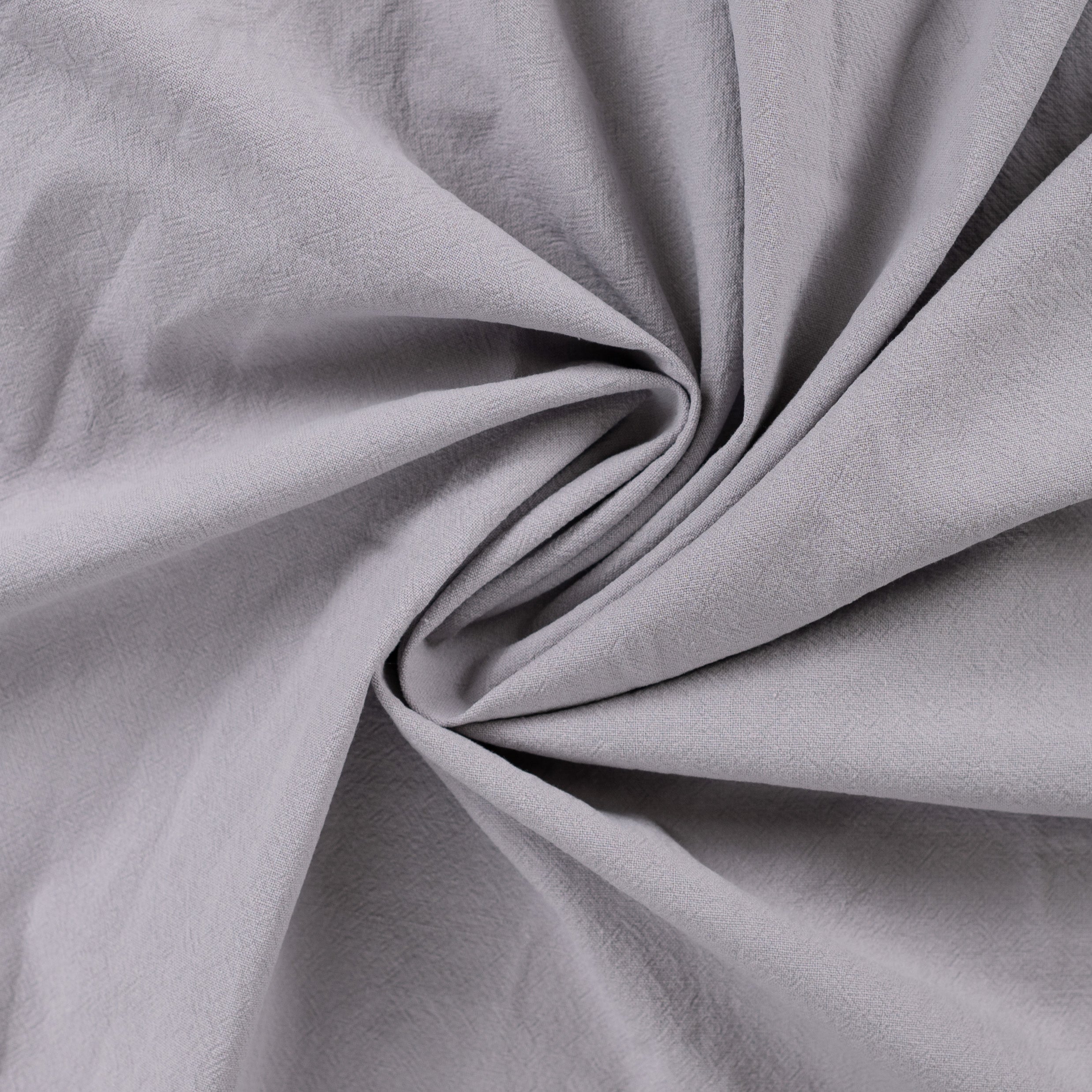 Sand Washed Baumwolle "Light Grey"