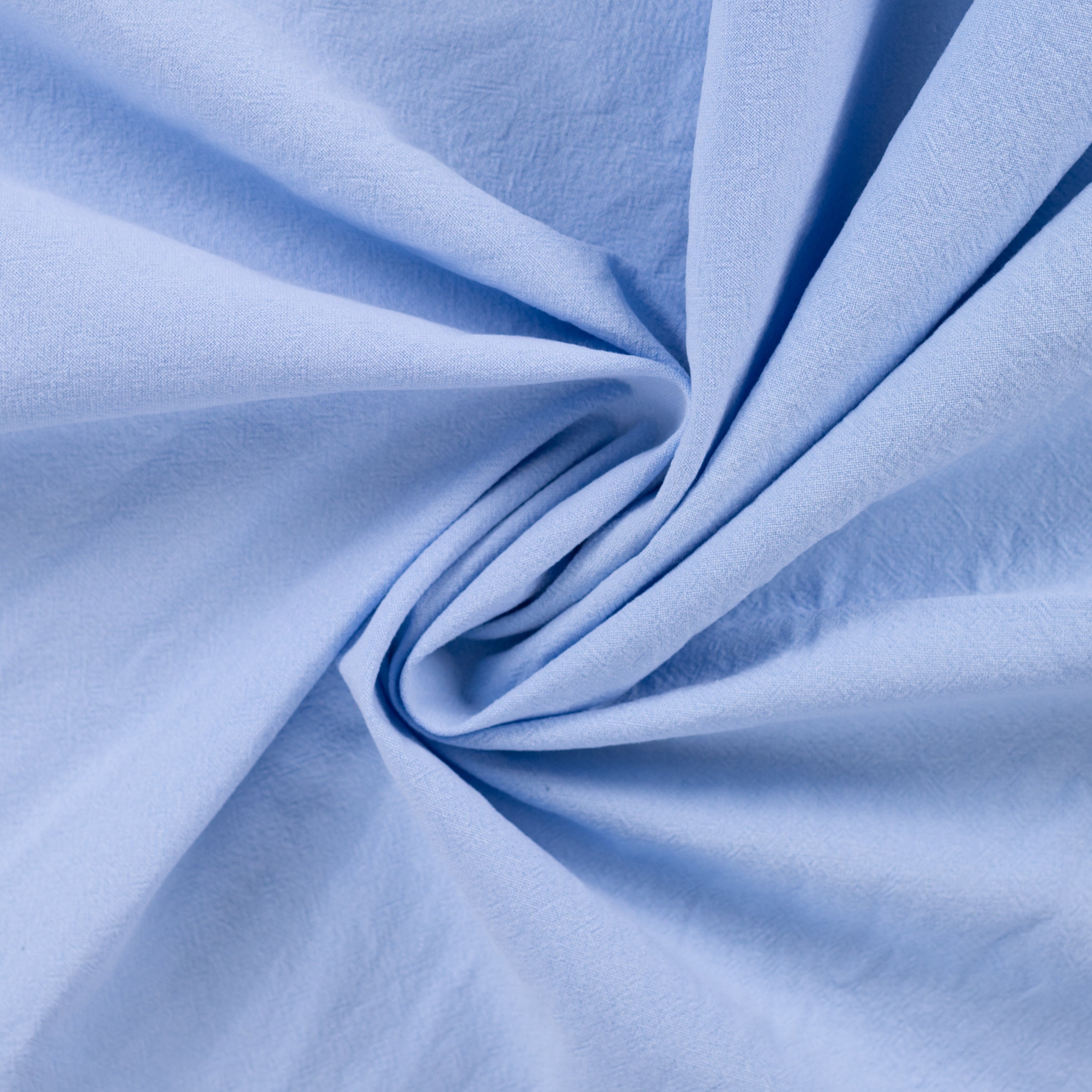 Sand Washed Baumwolle "Babyblau"