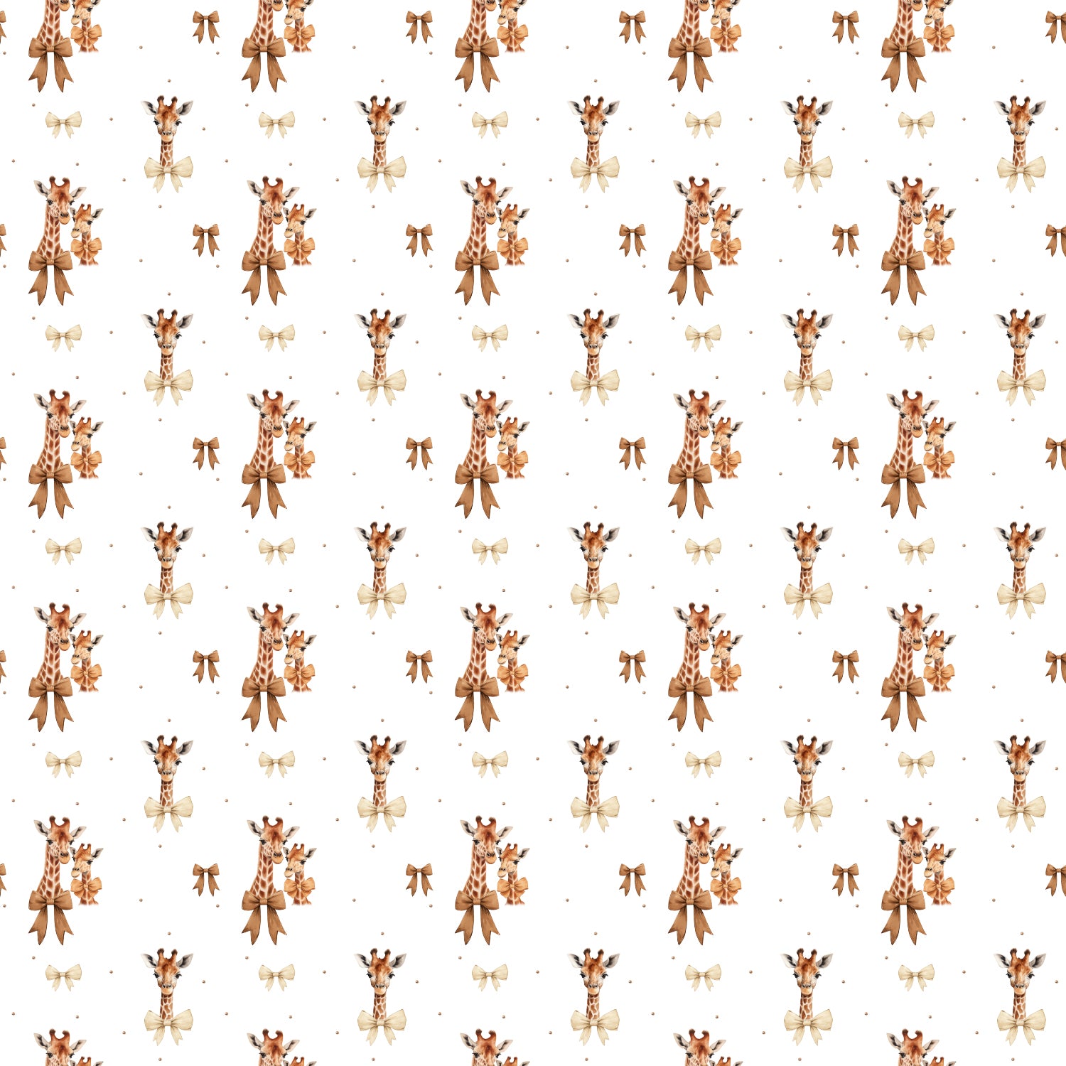 Popeline "Giraffe"