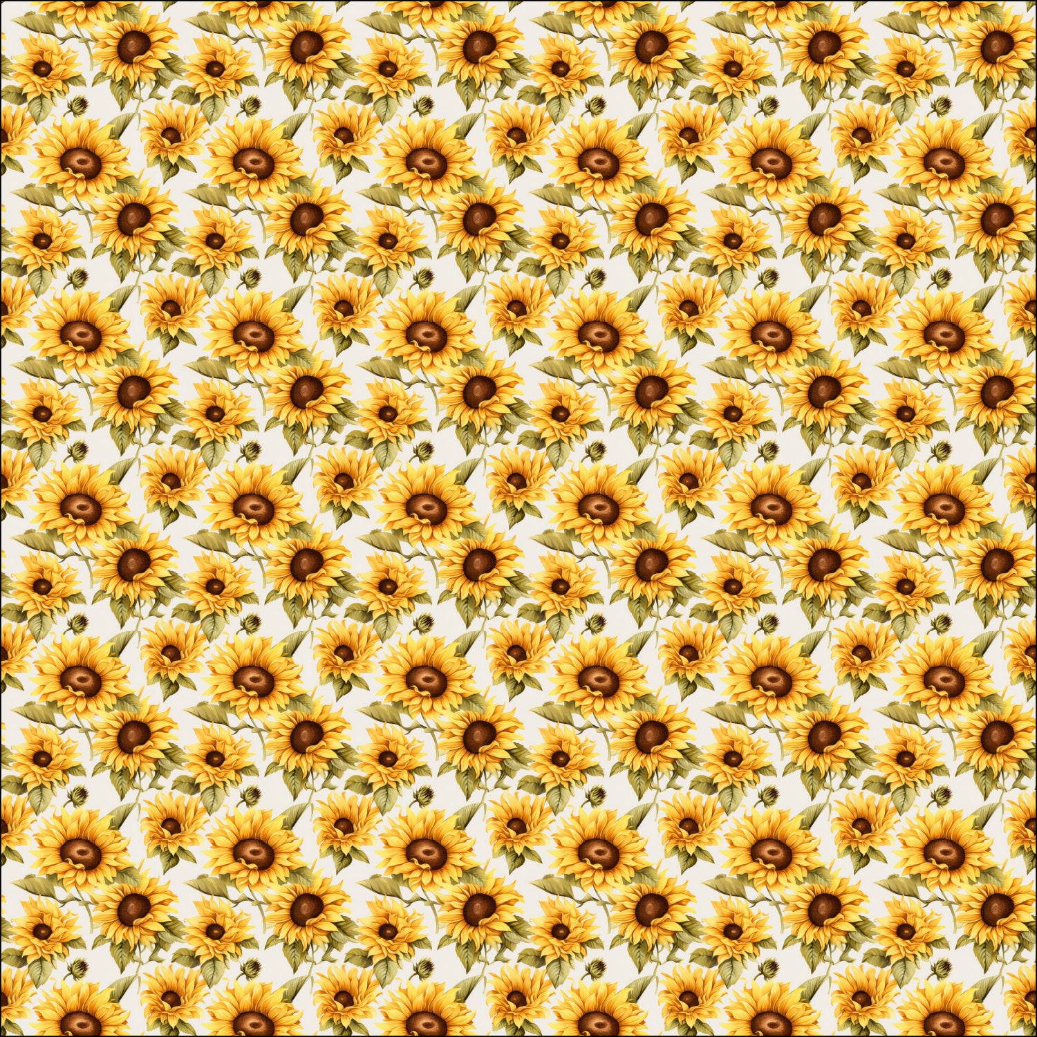 Popeline "Sonnenblume"