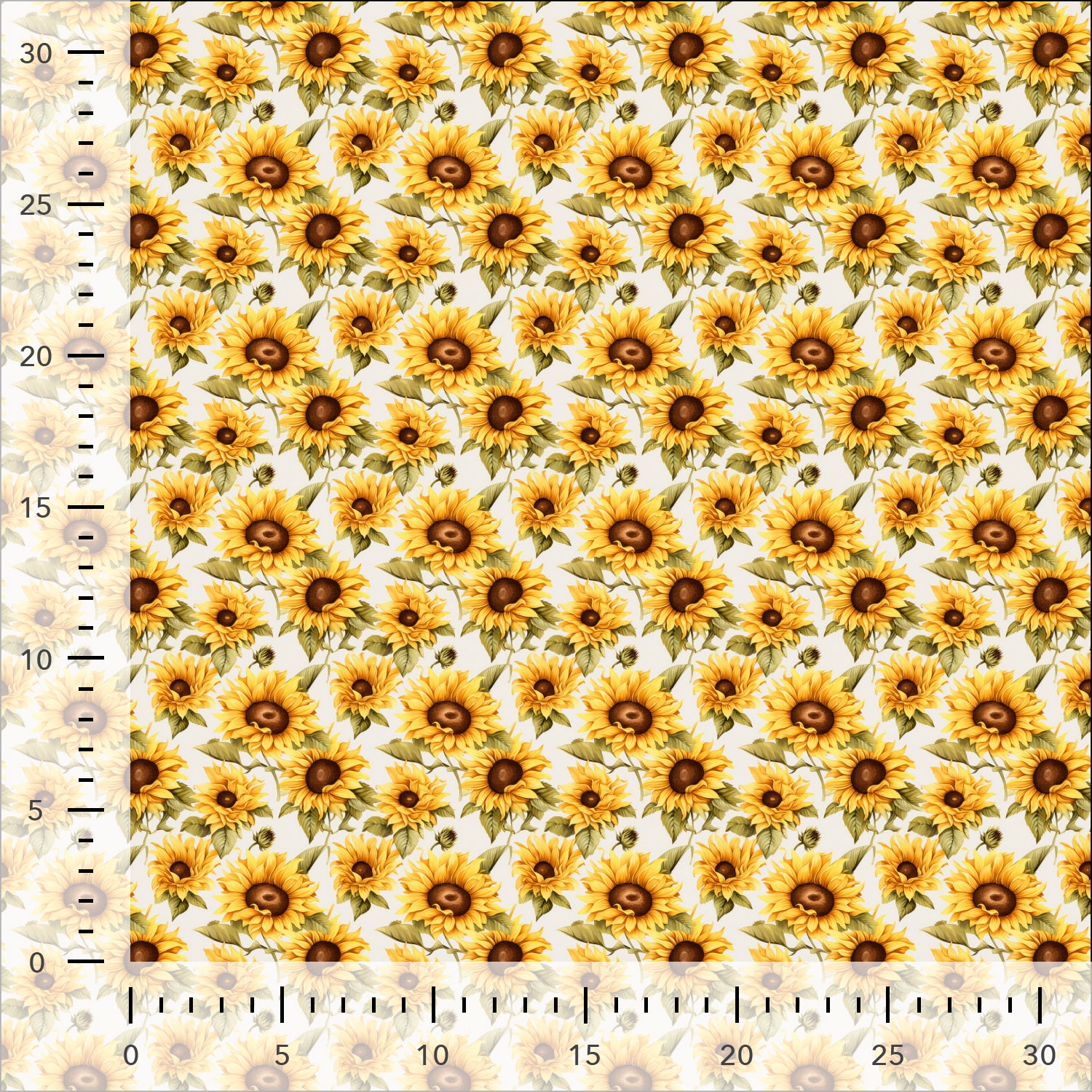 Popeline "Sonnenblume"