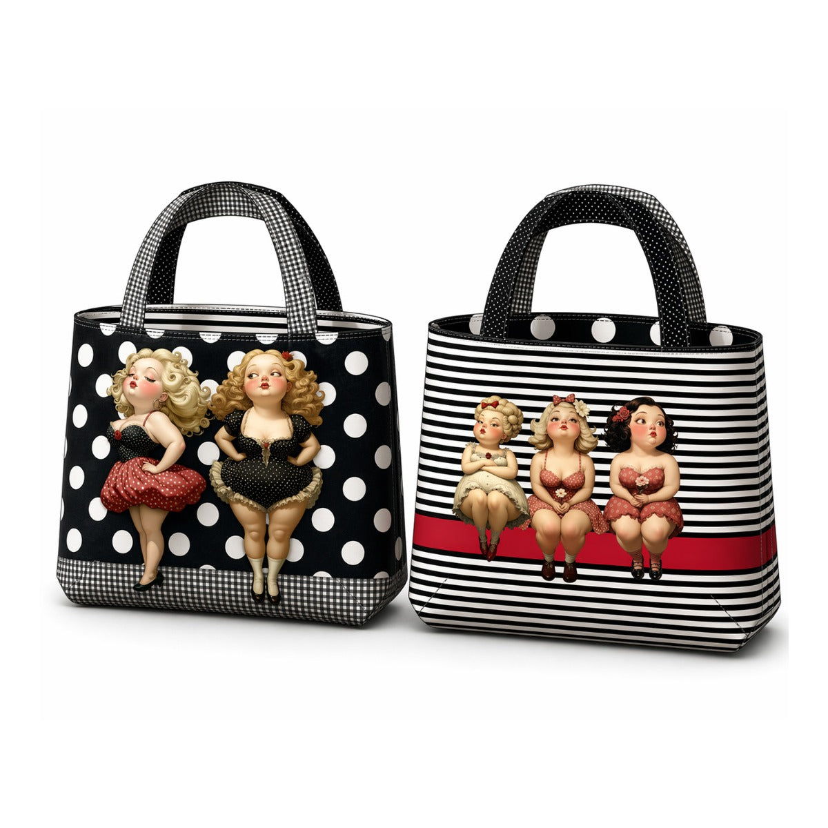 Taschenpanel Canvas "Obesitas Black"