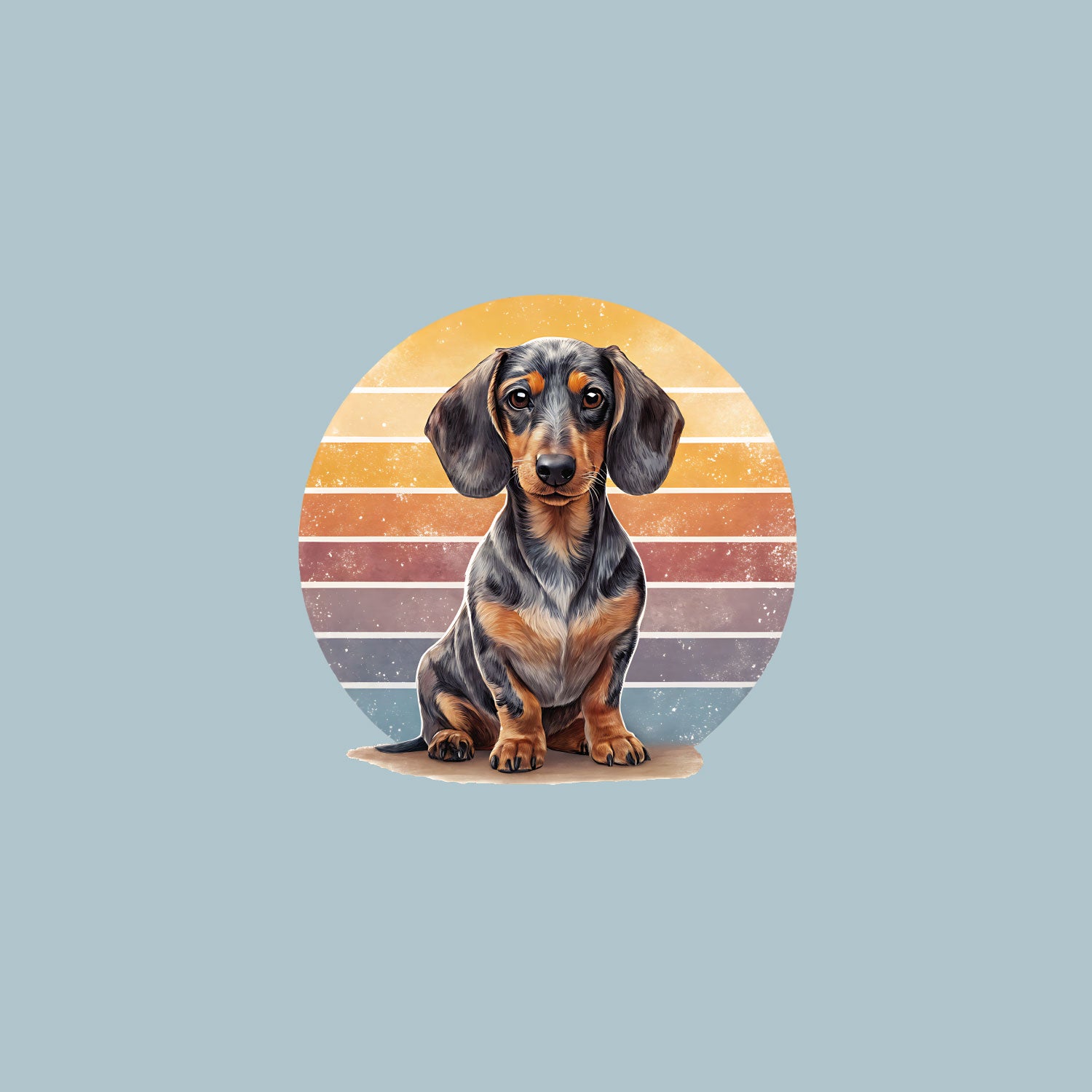 Jersey Panel "Hund" 75cm x 145cm