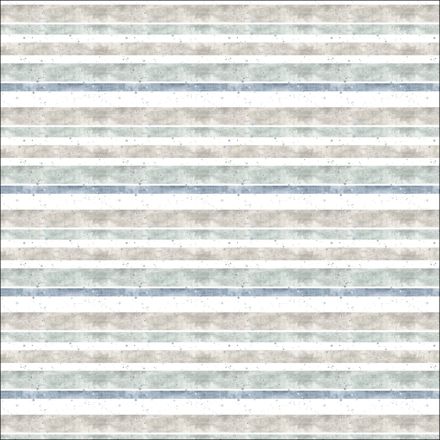 French Terry "Aquarell-Streifen – taupe/blau"
