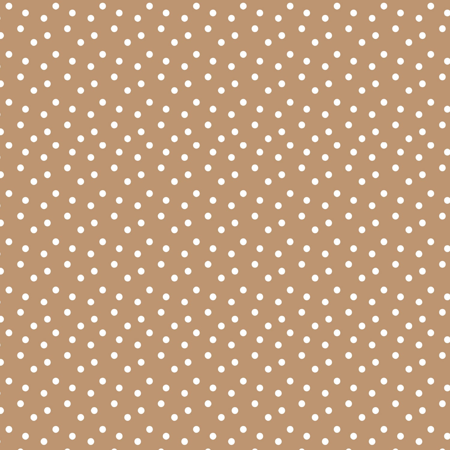 Brushed French Terry "Punkte – caramel"