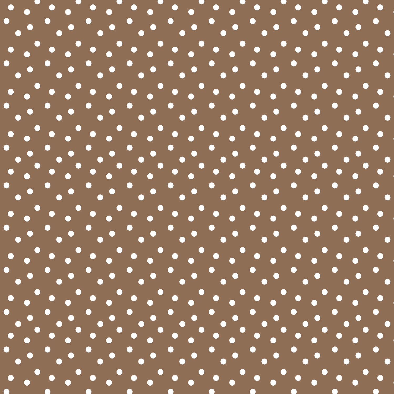 Brushed French Terry "Punkte – dunkelbraun"