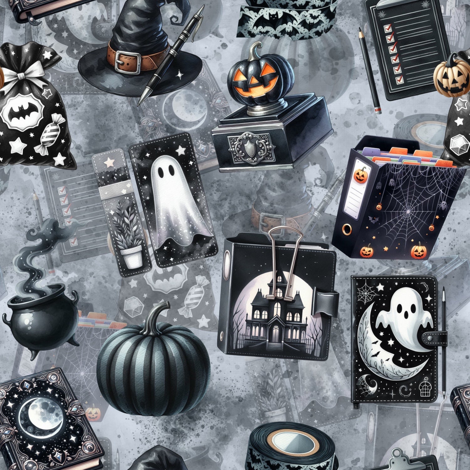Stoffvorbestellung "Spuckbüro Halloween"