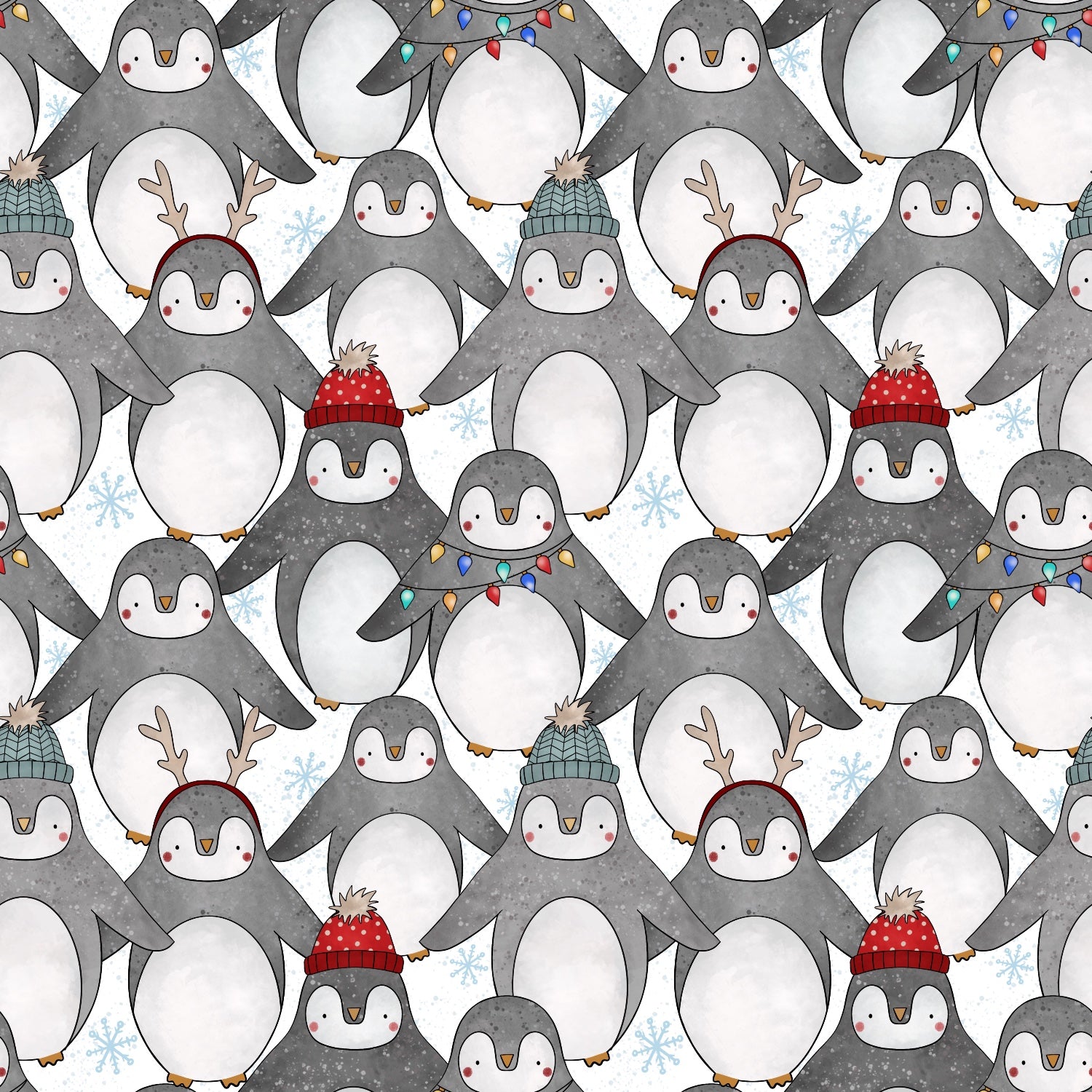Stoffvorbestellung "Volle Hütte Pinguin Edition"