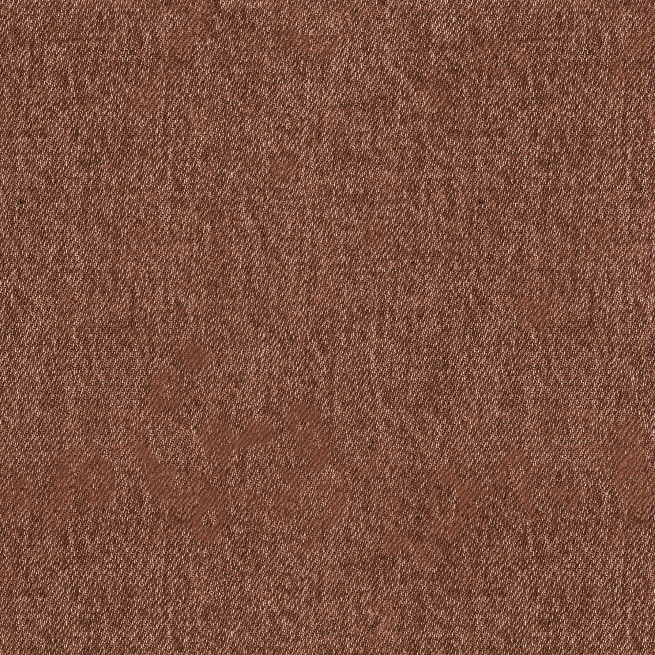 Stoff Denim Optik Jeans Look Zimt Braun