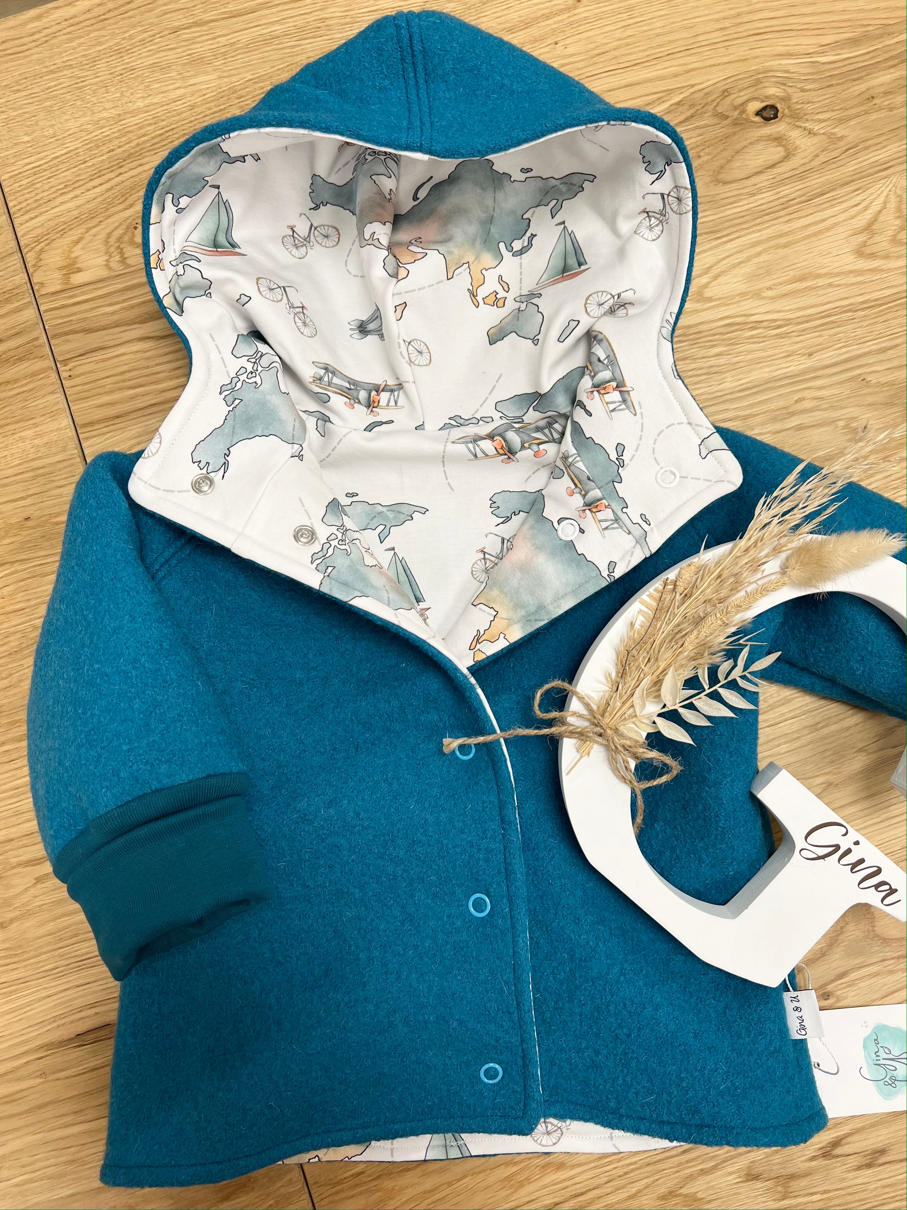 Walkjacke   62/68 bis 122/128