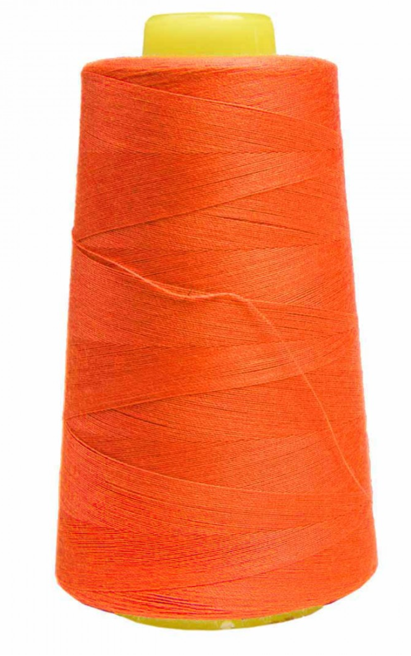 Overlock Garn in Orange